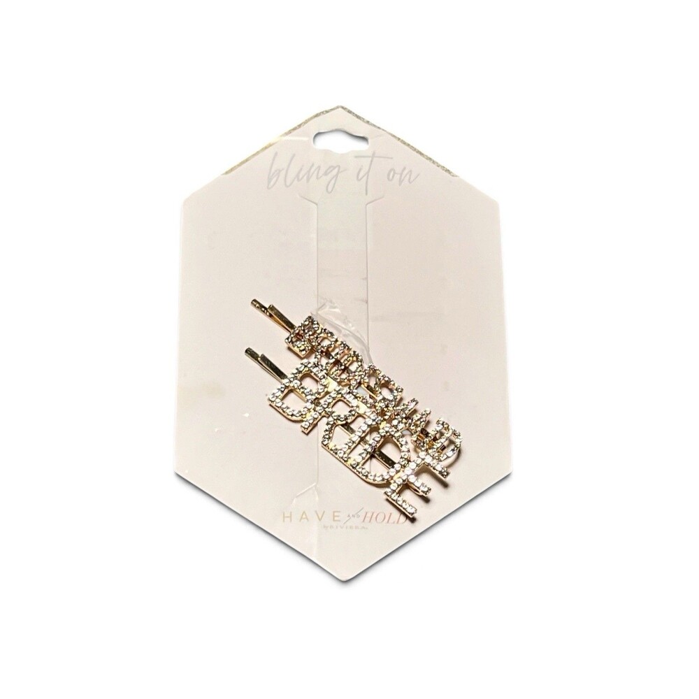 Bling It On Women's Bridesmaid & Bride Hair Clips